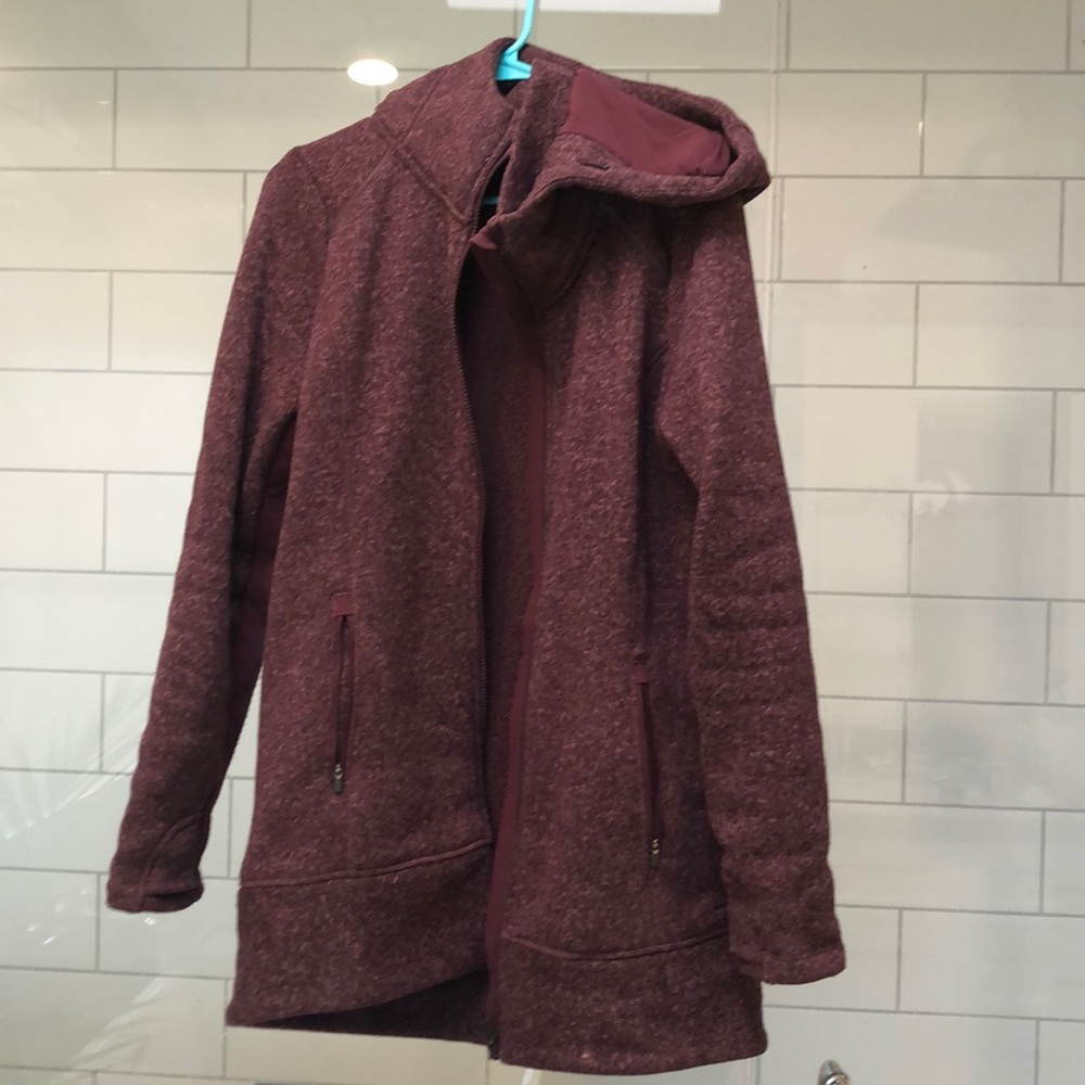 Athleta sweater coat